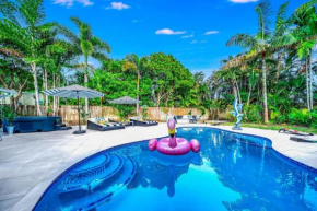Chic Pool Oasis getaway